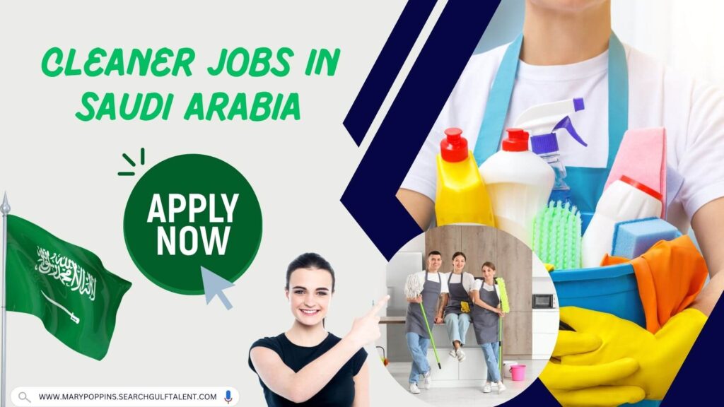 Cleaner Jobs in Riyadh
