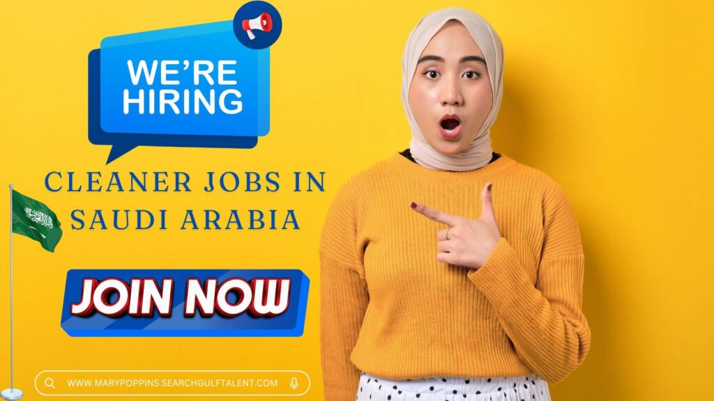 Saudi Cleaner Job