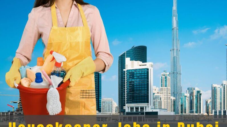Housekeeper Jobs in Dubai